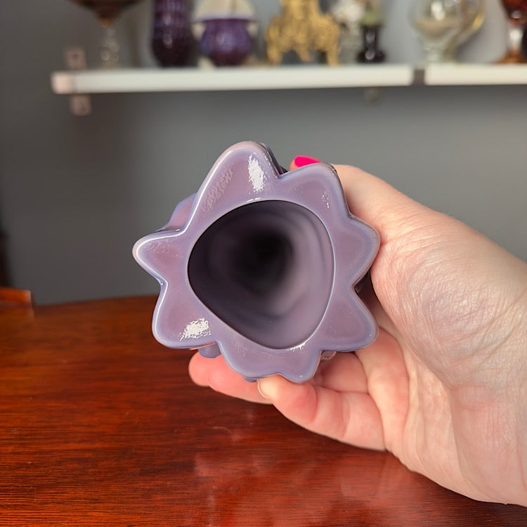 Mosser Medium Eggplant Glass Tree