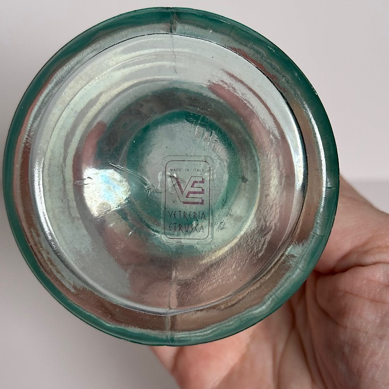 Light Green Candlestick Holder