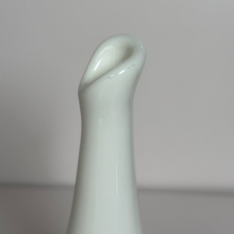 Fenton Milk Glass Hobnail Bud Vase