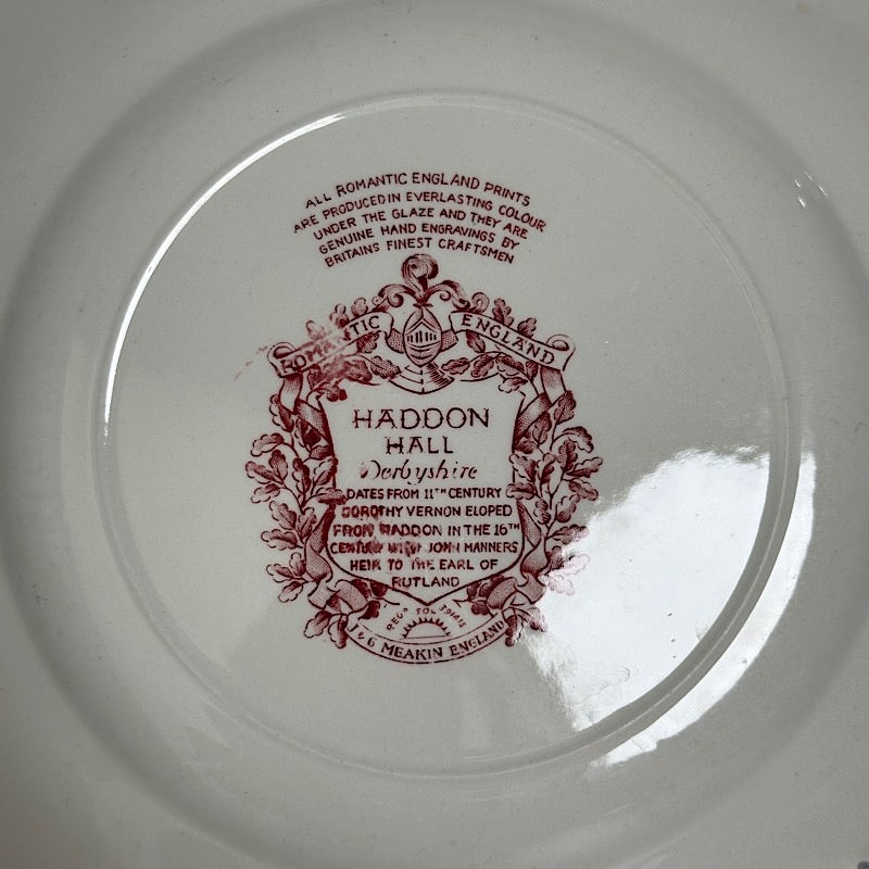 J&G Meakin England Haddon Hall Derbyshire