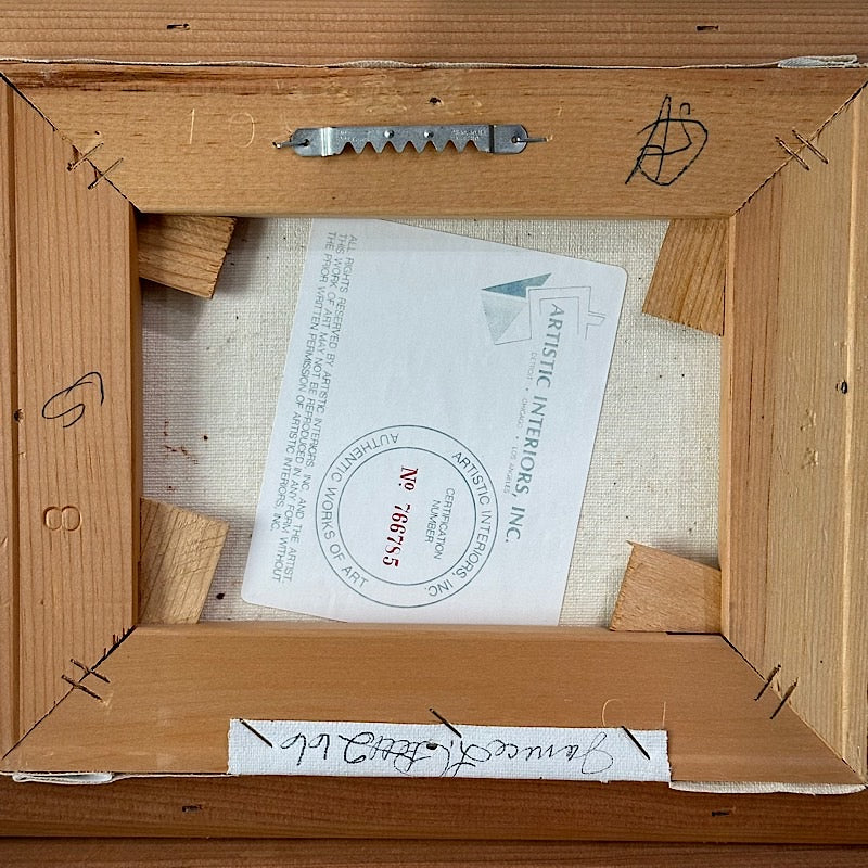 Sailboat Oil Painting - Signed