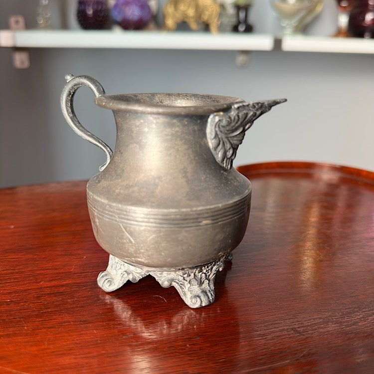 Antique Roger’s Silver Co Quadruple Plate Creamer