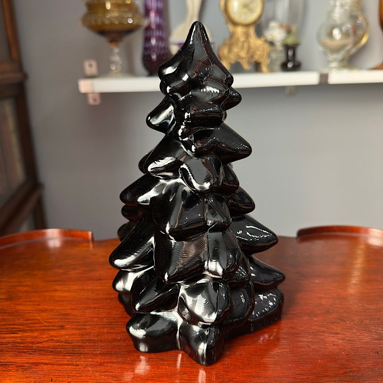 Mosser Large Black Glass Tree