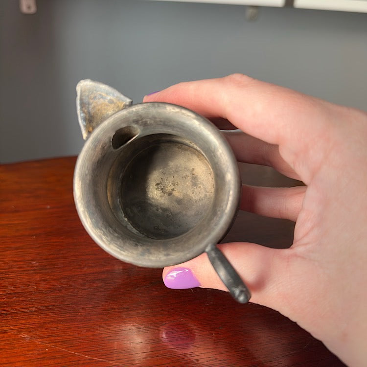 Antique Roger’s Silver Co Quadruple Plate Creamer