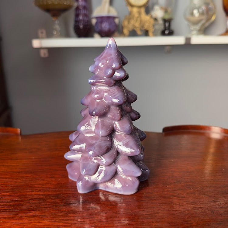Mosser Medium Eggplant Glass Tree