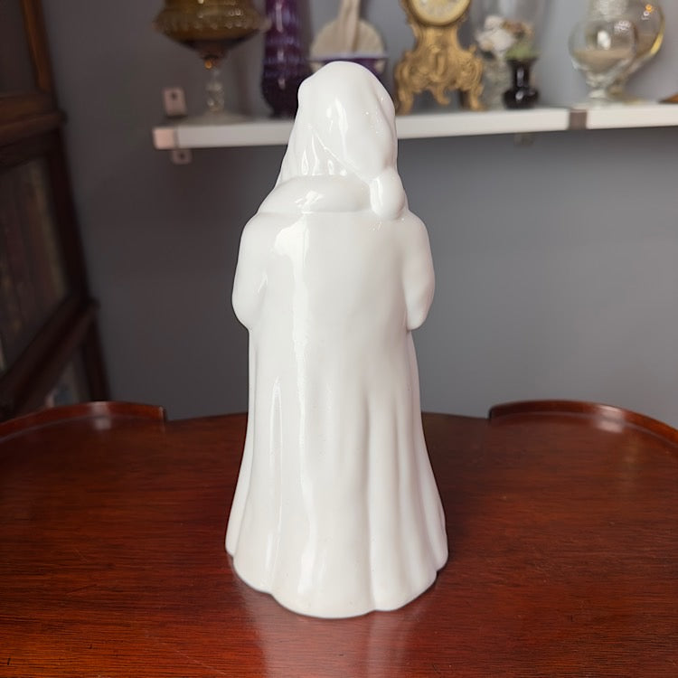 Mosser Milk Glass Santa