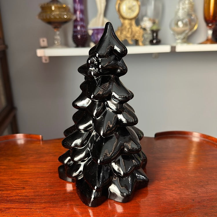 Mosser Large Black Glass Tree
