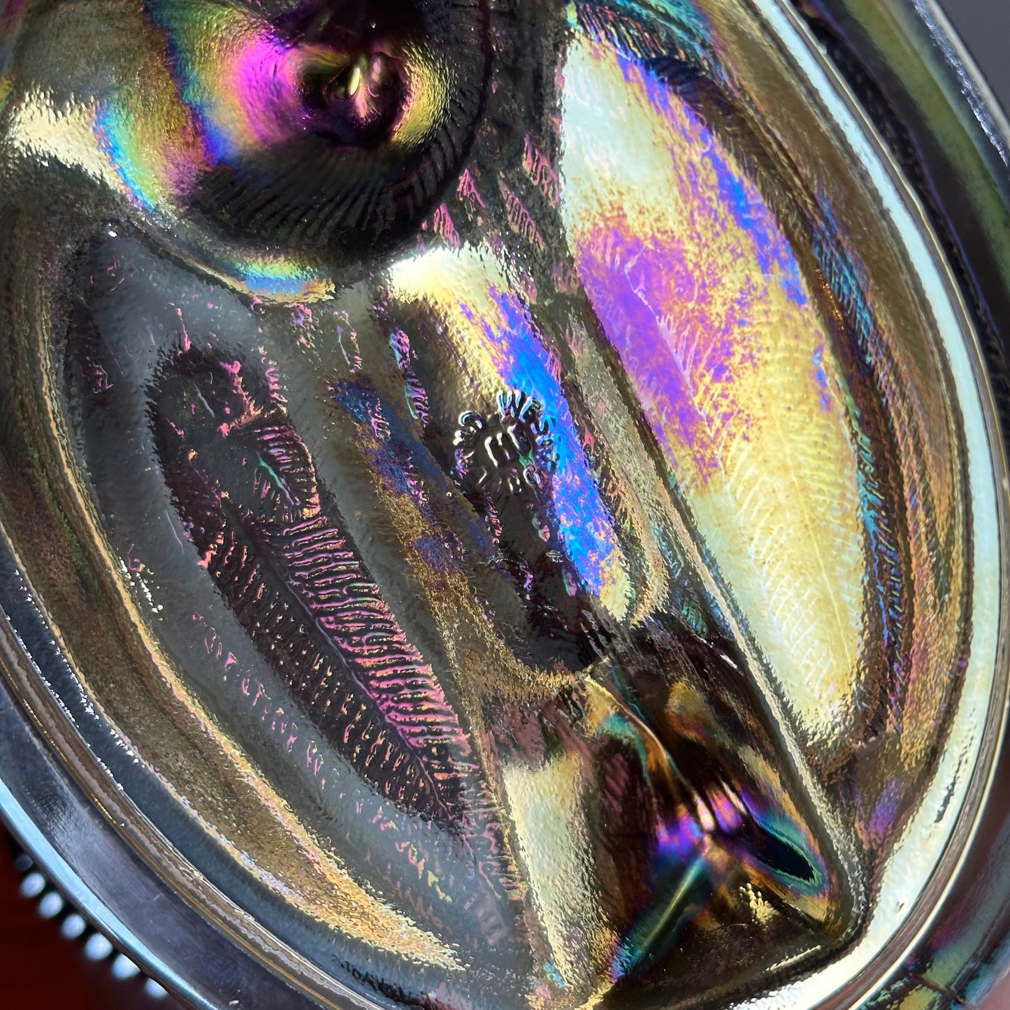 Westmoreland 5" Titanium Carnival Hen on Nest