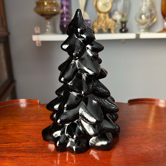 Mosser Large Black Glass Tree