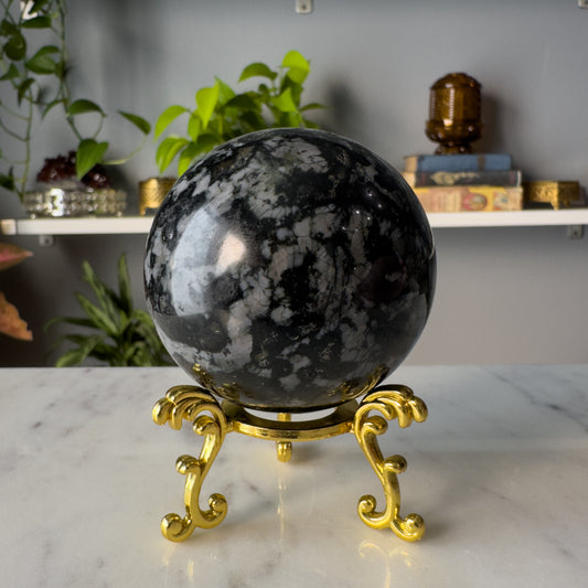 Indigo Gabbro Sphere