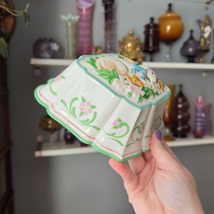 The Franklin Mint Lamb Porcelain Wall Art