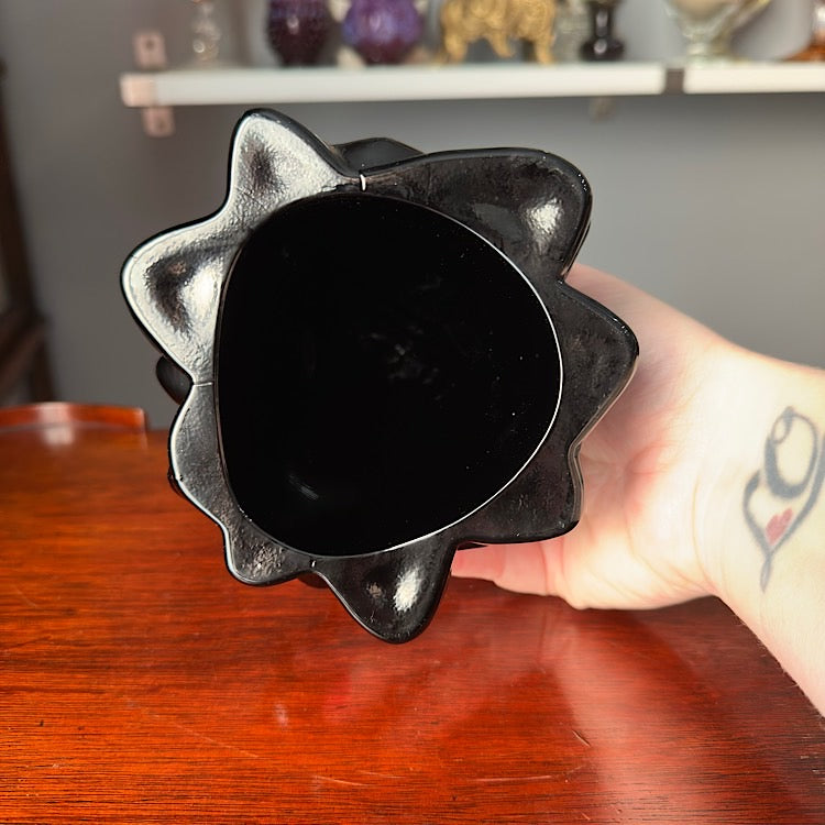 Mosser Large Black Glass Tree