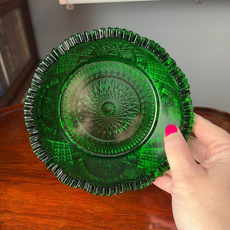 Mosser Diamond Classic Hunter Green Bowl
