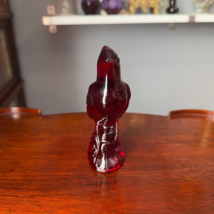 Mosser Red Glass Cardinal Bird