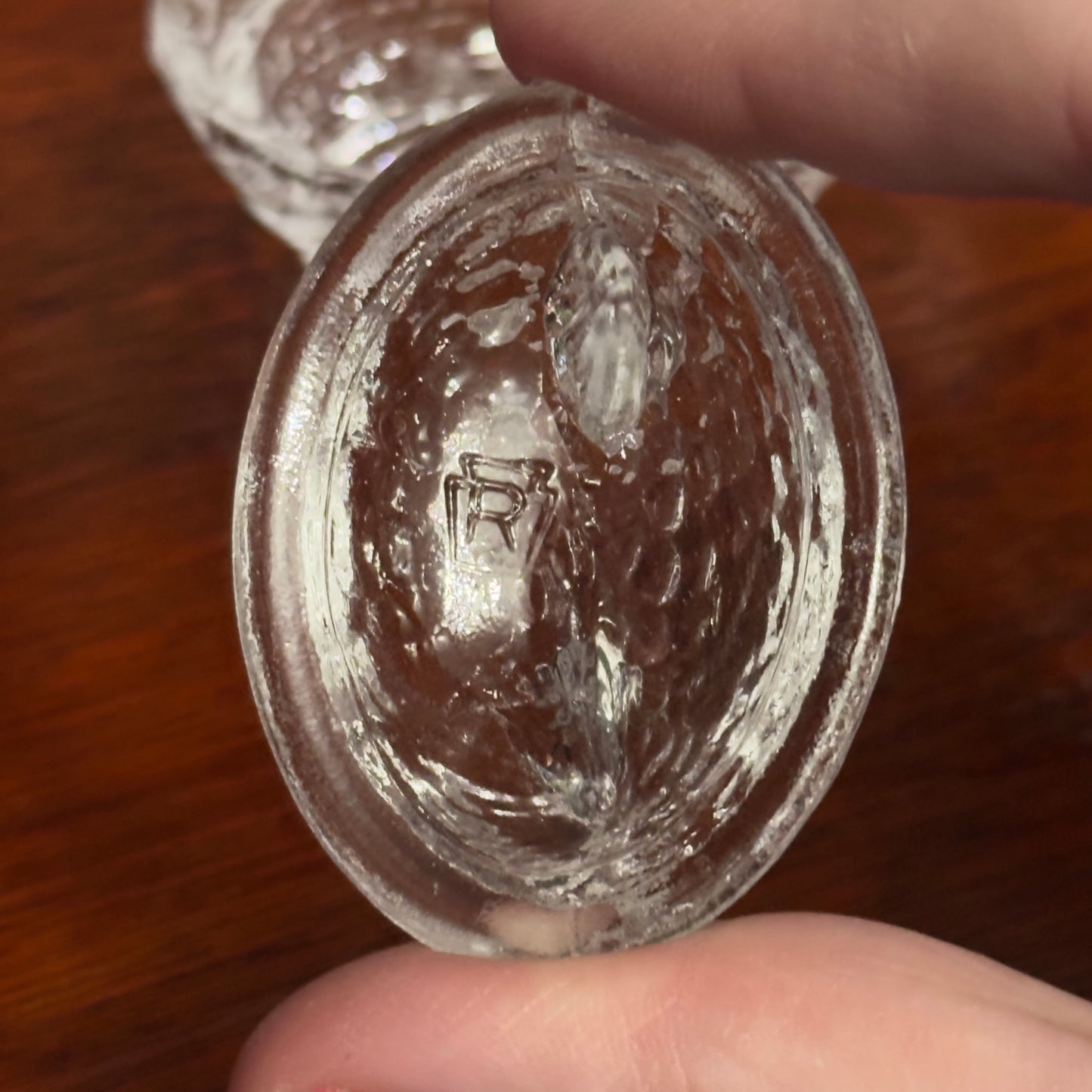 Hen on Nest Crystal Salt Dip