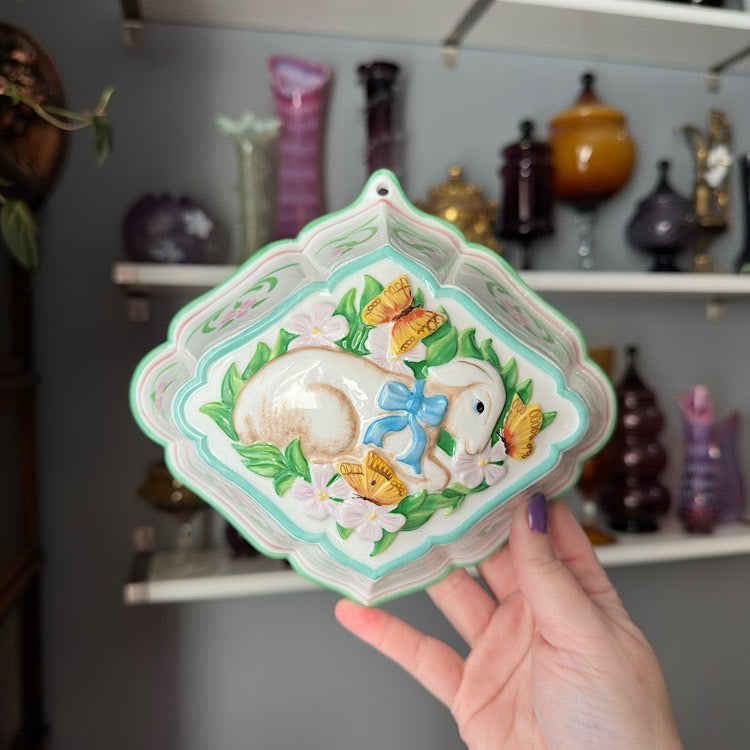 The Franklin Mint Lamb Porcelain Wall Art