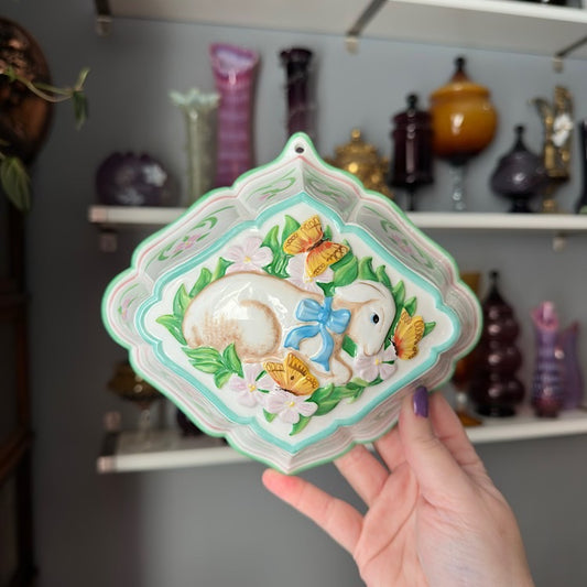 The Franklin Mint Lamb Porcelain Wall Art