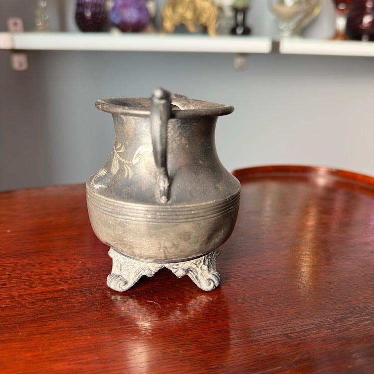 Antique Roger’s Silver Co Quadruple Plate Creamer