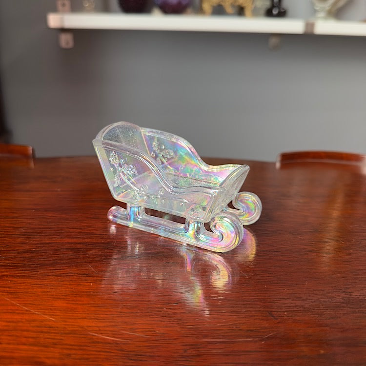 Mosser Small Crystal Carnival Sleigh