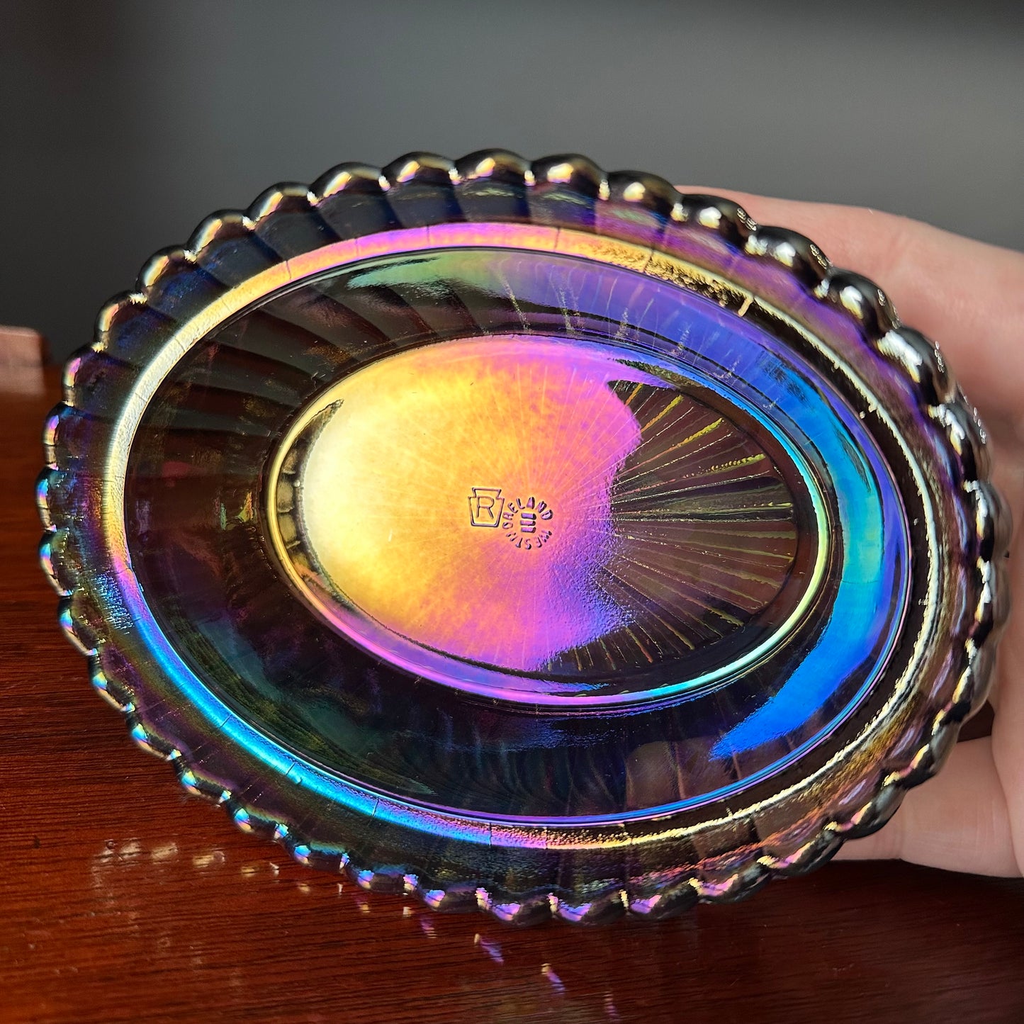 Westmoreland 5" Titanium Carnival Rooster on Nest