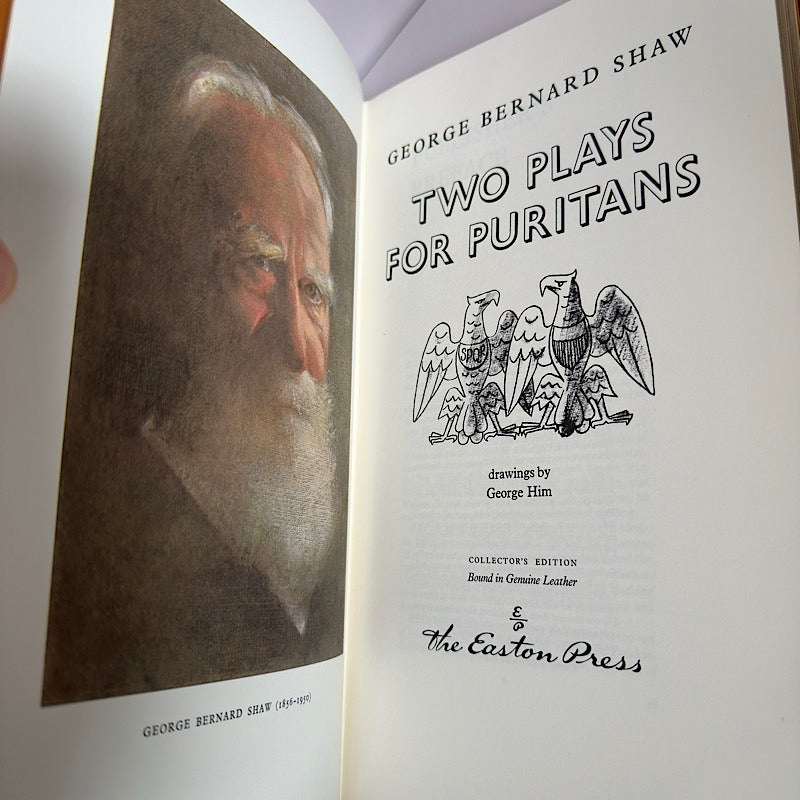 Two Plays for Puritans by George Bernard Shaw