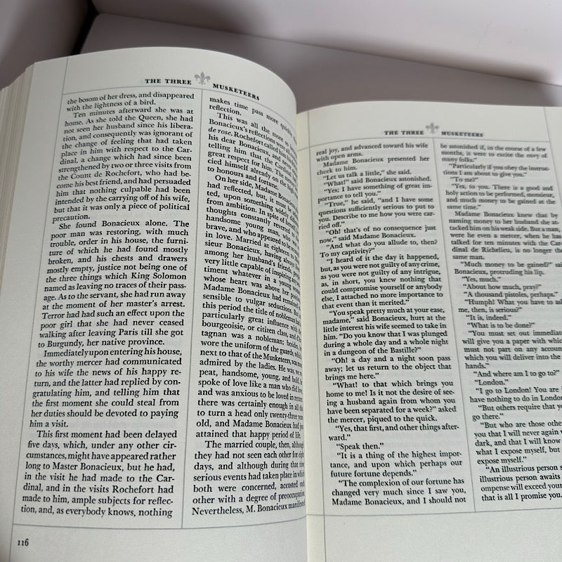 The Three Muskateers by Dumas