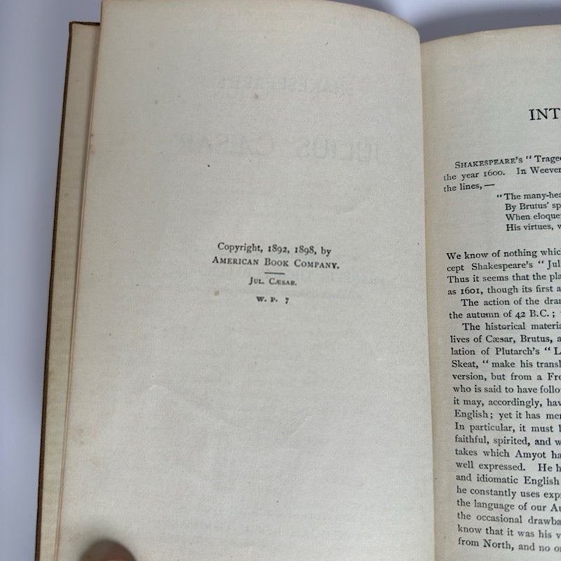 Shakespeare's Julius Caesar