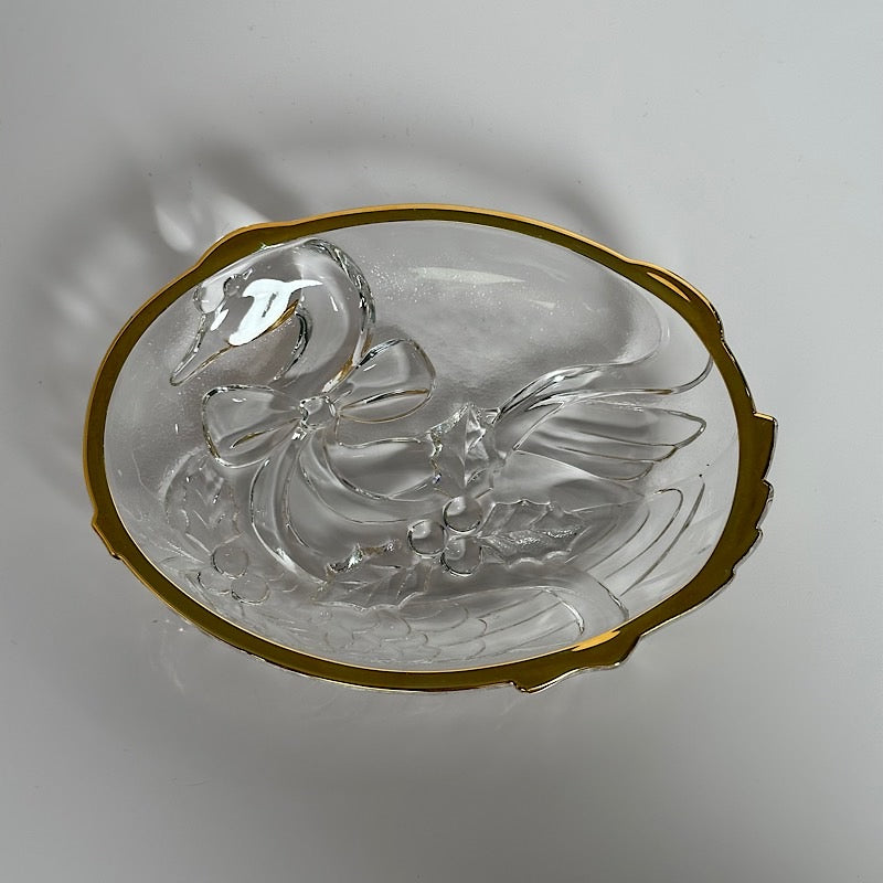 Mikasa Christmas Swan Candy Dish
