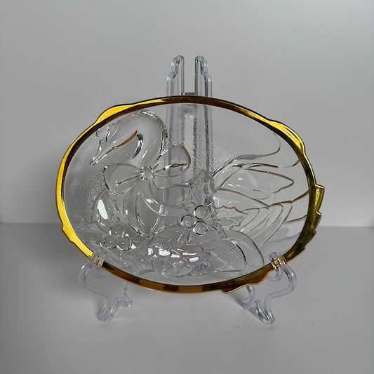 Mikasa Christmas Swan Candy Dish