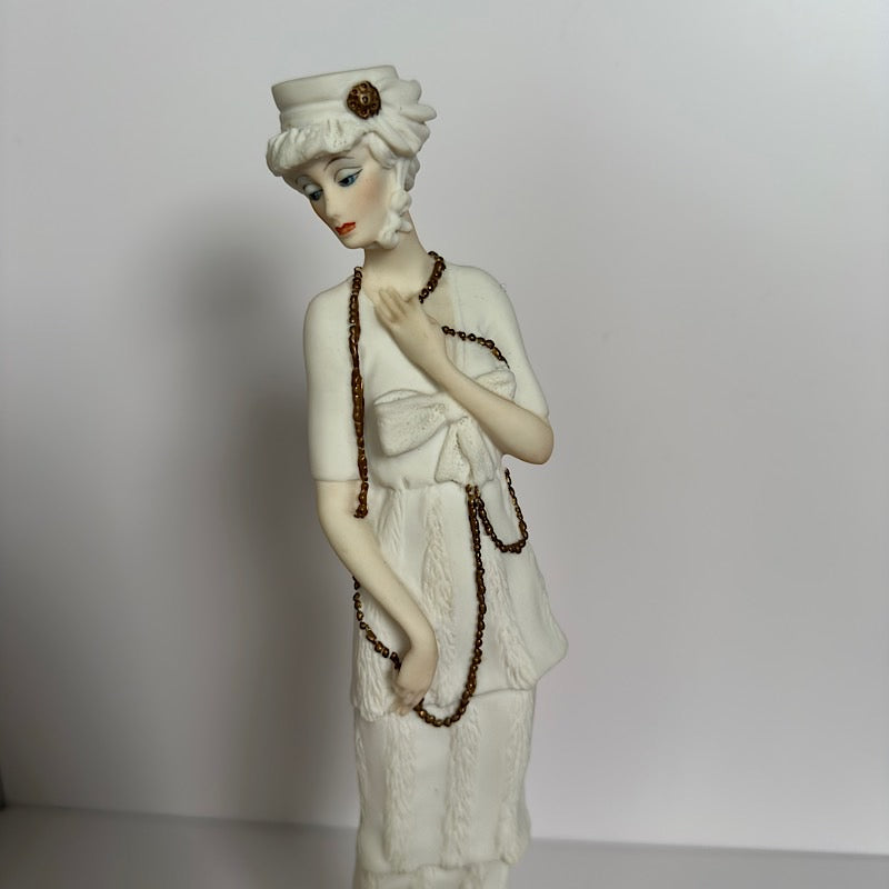Signed G. Armani Elegant Lady Figure