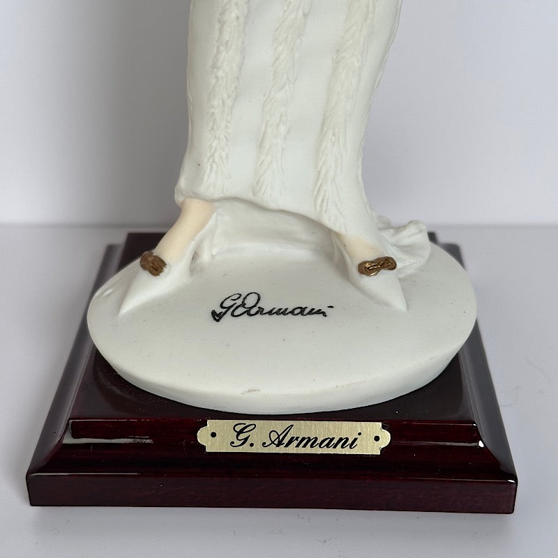 Signed G. Armani Elegant Lady Figure