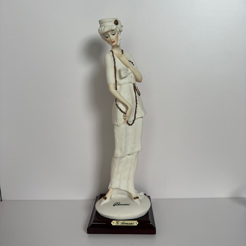 Signed G. Armani Elegant Lady Figure