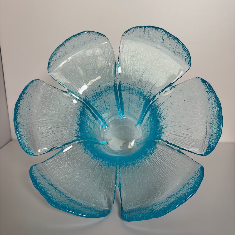 Viking Icey Blue Candle Holder