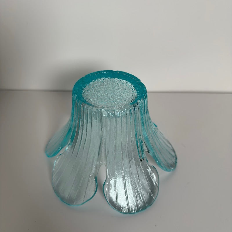 Viking Icey Blue Votive Holder