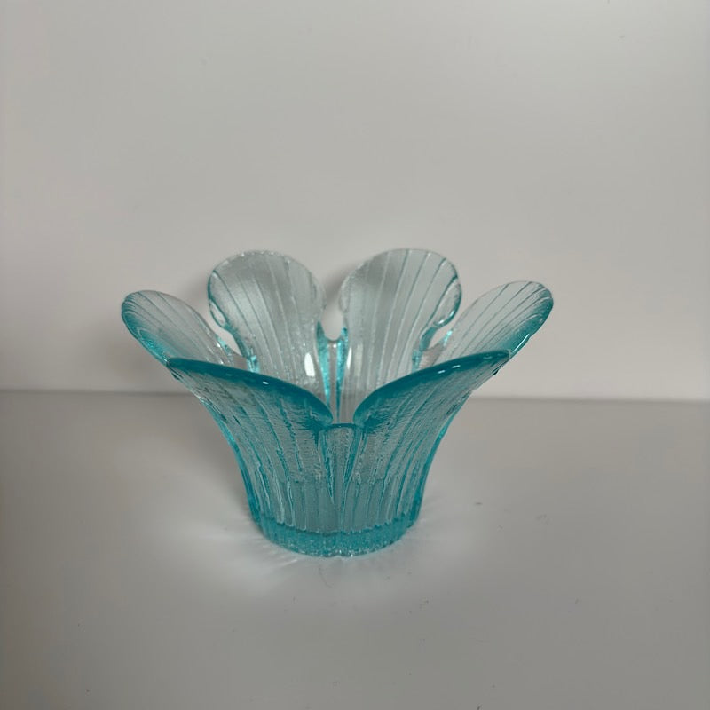 Viking Icey Blue Votive Holder