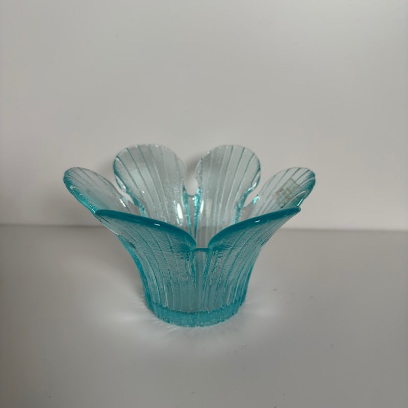 Viking Icey Blue Votive Holder