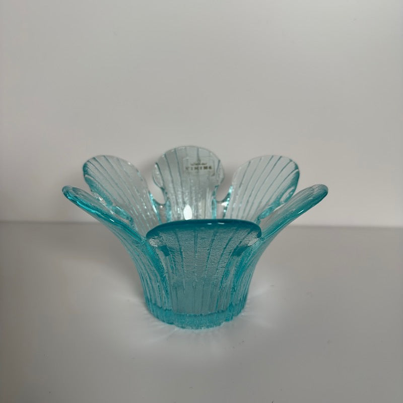 Viking Icey Blue Votive Holder