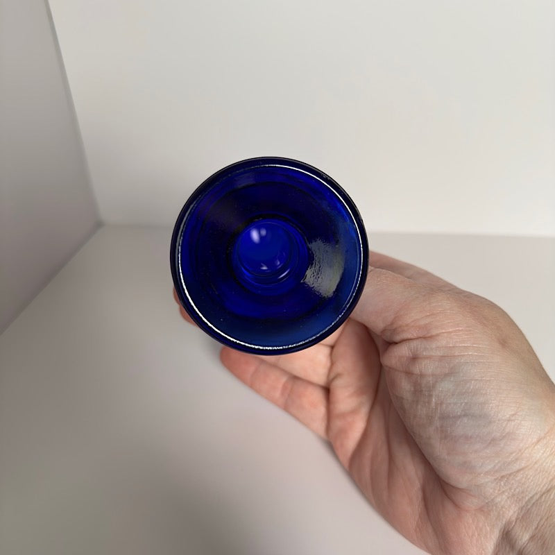 Cobalt Candlestick Holder