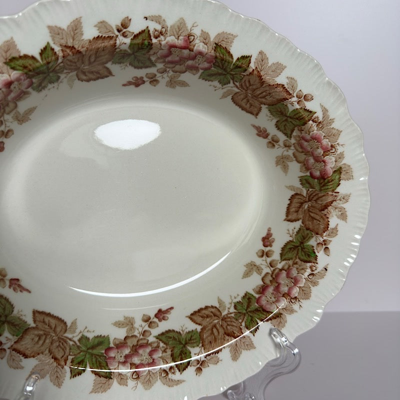 Wedgwood Wild Briar Serving Oval Bowl