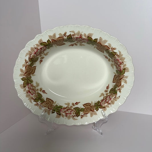 Wedgwood Wild Briar Serving Oval Bowl