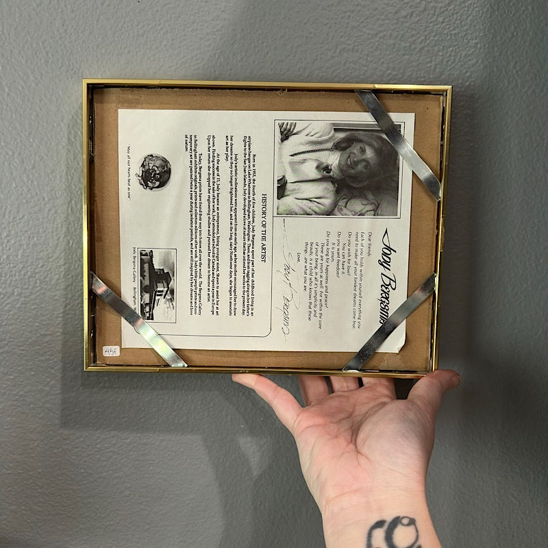 "Whatever is Beautiful, Think on These Things" Print by Jody Bergsma Signed