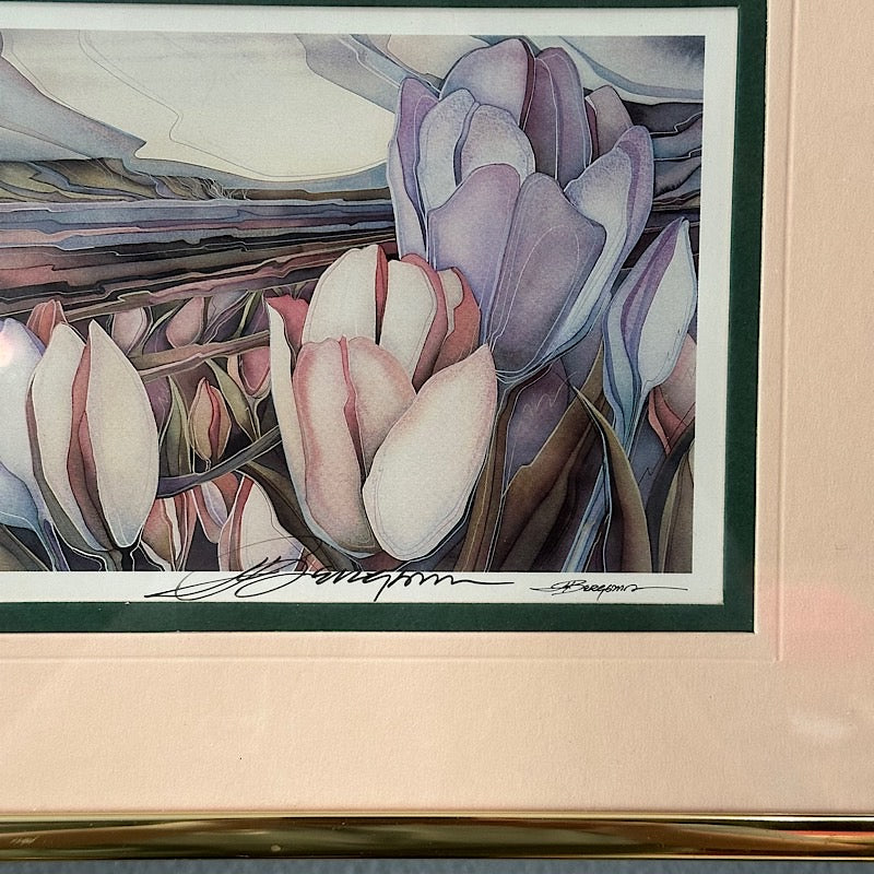 "Whatever is Beautiful, Think on These Things" Print by Jody Bergsma Signed
