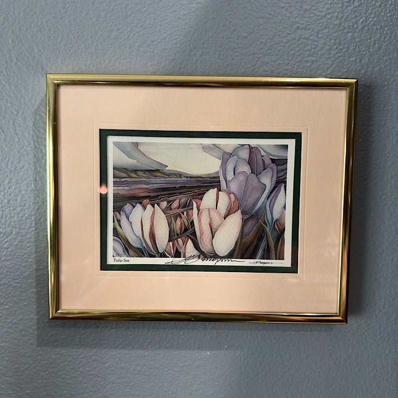 "Whatever is Beautiful, Think on These Things" Print by Jody Bergsma Signed