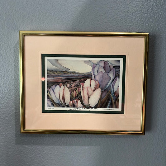 "Whatever is Beautiful, Think on These Things" Print by Jody Bergsma Signed