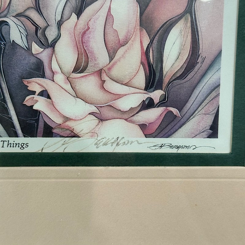 "Whatever is Beautiful, Think on These Things" Print by Jody Bergsma Signed