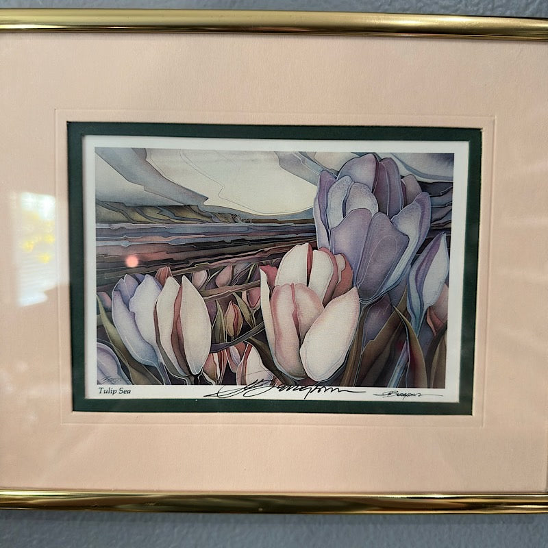 "Whatever is Beautiful, Think on These Things" Print by Jody Bergsma Signed