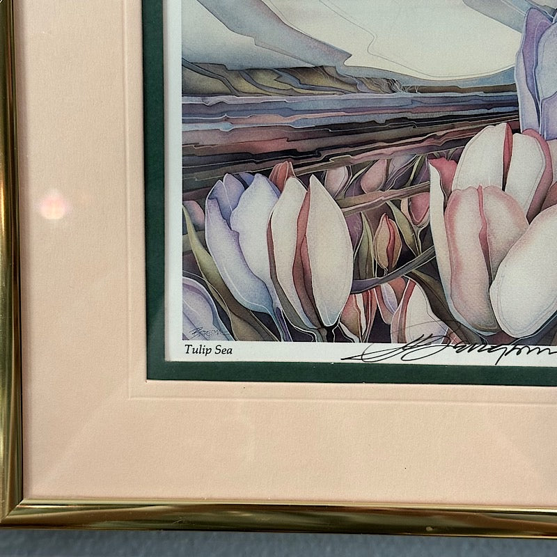"Whatever is Beautiful, Think on These Things" Print by Jody Bergsma Signed