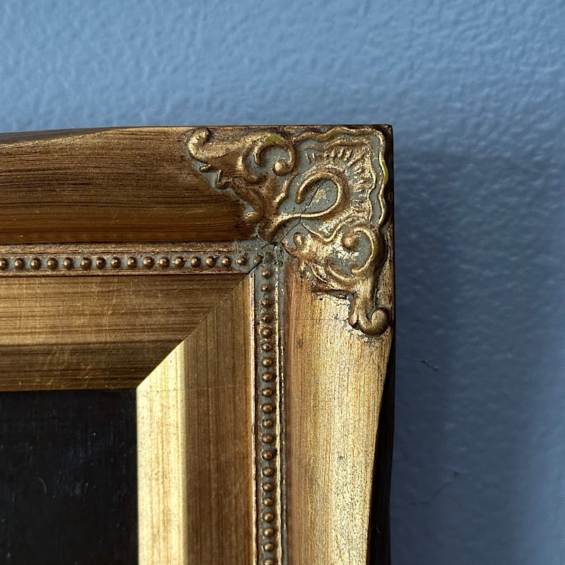 Vintage Handpainted King Charles Puppies by Robert Grace