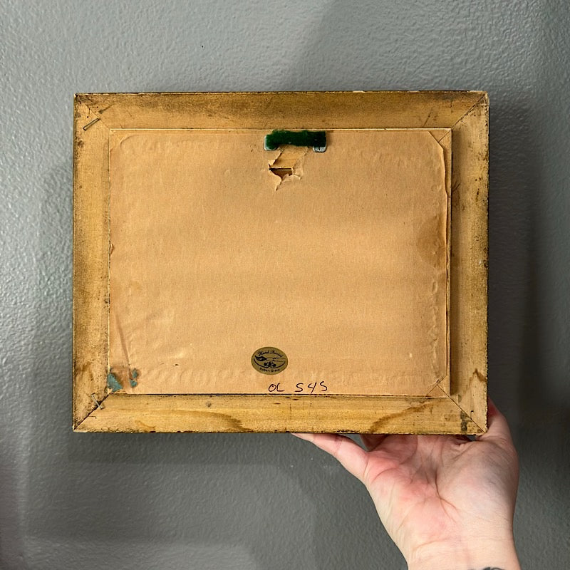 Vintage Handpainted King Charles Puppies by Robert Grace