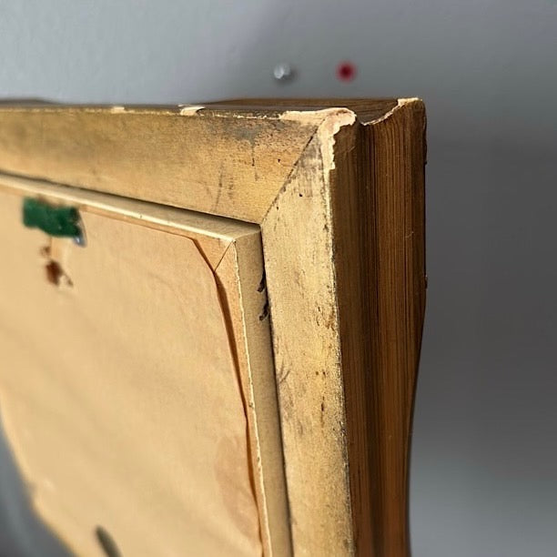 Vintage Handpainted King Charles Puppies by Robert Grace